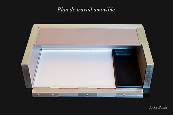 Fabrication du plan de travail